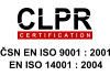 Jsme držiteli cetifikátů ČSN EN ISO 9001 a EN ISO 14001