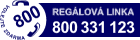 Bezplatná regálová linka - 800 331 123