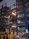 Example of the application of palett racks