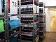 Example of shelving racks