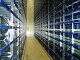 Example of shelving racks