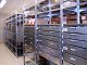 Example of shelving racks