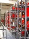 Example of shelving racks