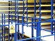 Example of shelving racks