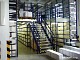 Example of shelving racks