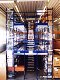Example of shelving racks