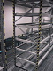 Example of shelving racks