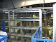 Example of shelving racks