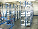 Example of shelving racks