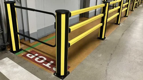 axelent impact protection pedestrian gate