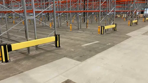 high impact protection barrier for warehouse