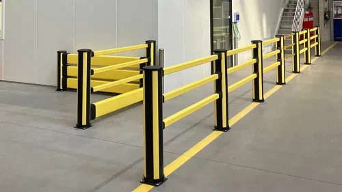 impact protection pedestrian barrier from